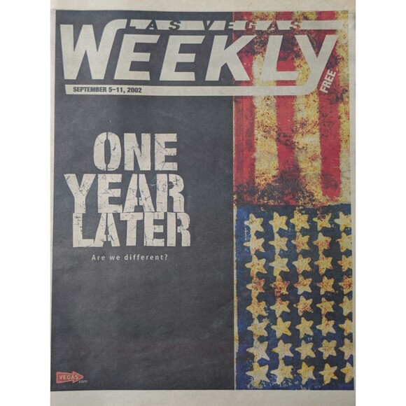Vintage Las Vegas Weekly Magazin Set - Y2k to Post 9/11 Era - Picture 5 of 6